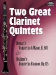Two Great Clarinet Quintets (Mozart / Brahms) - Full Score