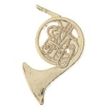 Brass Pin - French Horn