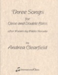 3 Songs - Oboe and String Bass