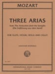 3 Arias - Flute, Violin, Viola and Cello