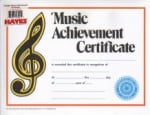 Music Achievement Certificate