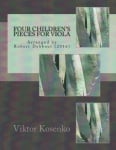 4 Children's Pieces for Viola and Piano