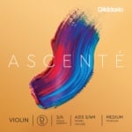 Ascente Violin D String, 3/4 Scale, Medium Tension