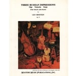 3 Russian Impressions, Op. 37 - Violin and Piano