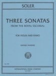 3 Sonatas from The Royal Escorial - Violin and Piano