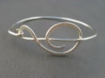 Sterling Silver G Clef Bracelet