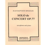 Solo de Concert, Op. 77 - Saxophone (B-flat or E-flat) and Piano