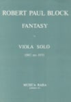 Fantasy - Viola Unaccompanied