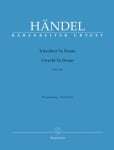 Utrecht Te Deum, HWV 278 - Vocal Score