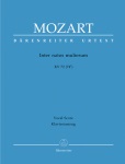 Inter natos mulierum, K. 71 (74 f) - Vocal Score