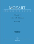 Missa brevis in B-flat major, K. 275 (272b) - Vocal Score