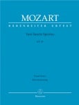 Veni Sancte Spiritus, K. 247 - Vocal Score