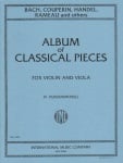 Album of  Six Classical Pieces - Violin and Viola Duet