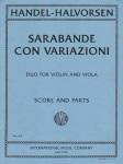 Sarabande con variazioni - Violin and Viola Duet
