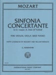 Sinfonia concertante in E-flat major, K 364 - Violin, Viola and Piano