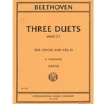 3 Duets, WoO 27 - Violin and Cello Duet