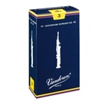 Vandoren Traditional Soprano Saxophone Reeds - 10 Count Box