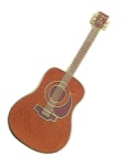 Martin D45 Guitar Pin