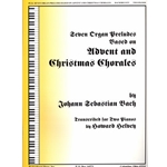 7 Organ Preludes Based on Advent and Christmas - 1 Piano 4 Hands