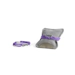 Italian Leather Bracelet (Violet)