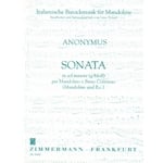 Sonata in G Minor - Mandolin and Basso Continuo