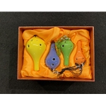 Focalink Set of 4 Ceramic Ocarinas Gift Box