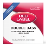 Super-Sensitive Red Label 1/2 Size Bass String Set