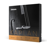 D'Addario Kaplan 4/4 Scale Cello String Set, Medium Tension