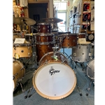 Consignment Gretsch CM1-E824S Catalina Maple 4pc. Shell Pack with Added 10" Tom - Walnut Glaze