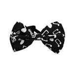 Black & White Music Notes Bowtie