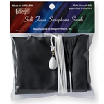 Hodge Silk Tenor Saxophone Swab - Black