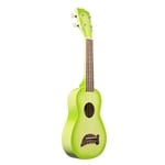 Makala MK-SD/GRNBURST Dolphin Soprano Ukulele - Green Apple Burst