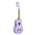 Makala MK-SD/PLBURST Dolphin Soprano Ukulele - Purple Burst