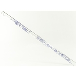 Crystal Flute in A, Blue Delft