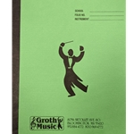 Groth Music Extra Heavy Duty Music Folders (Green)