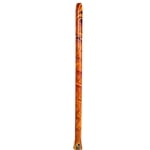 Toca DIDG-DOS Duro Didgeridoo, Orange Swirl