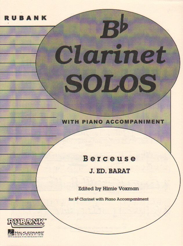 Berceuse Sheet Music, J.Ed. Barat