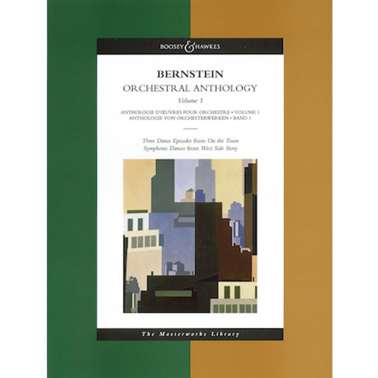 BARNSTEIN バーンスタインORCHESTRAL ANTHOLOGY Groth Music Company - Bernstein Orchestral Anthology - Volume 1
