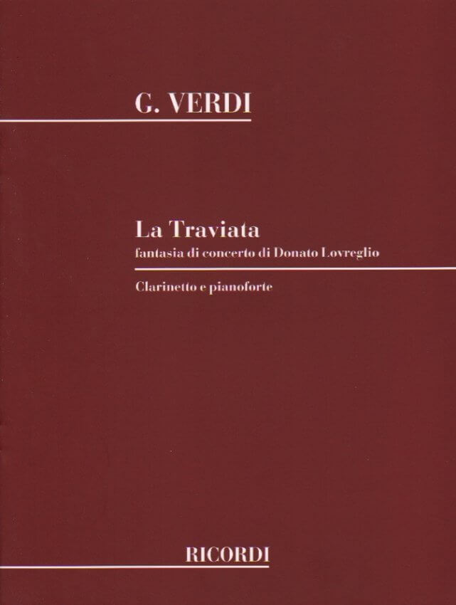 La Traviata: Fantasia da Concerto for Clarinet and Piano by Donato
