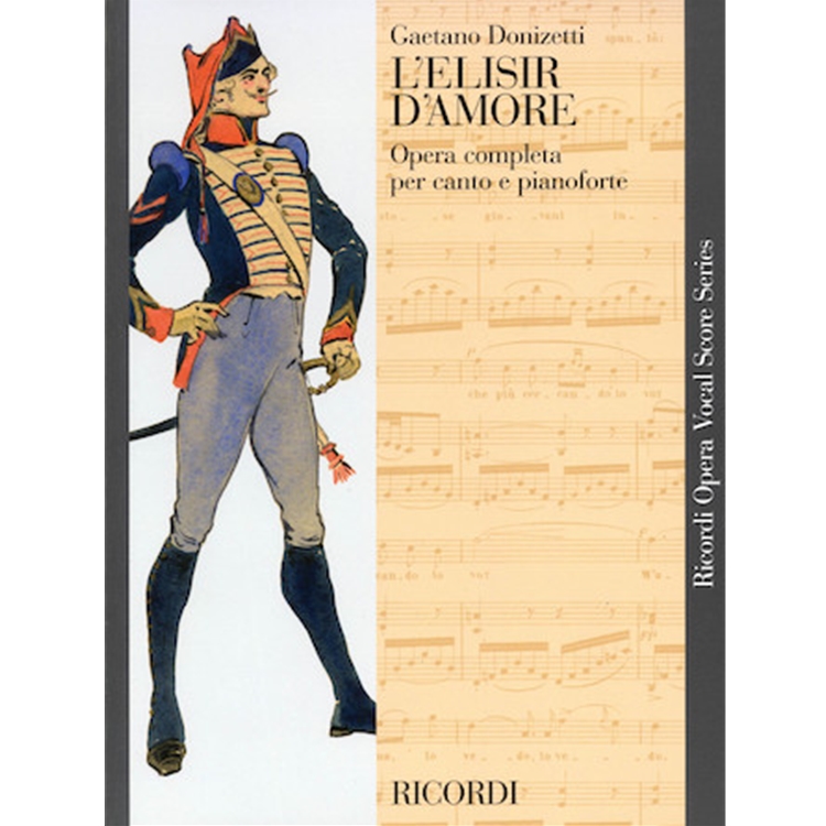 Groth Music Company - L'elisir d'amore - Vocal Score (Italian)