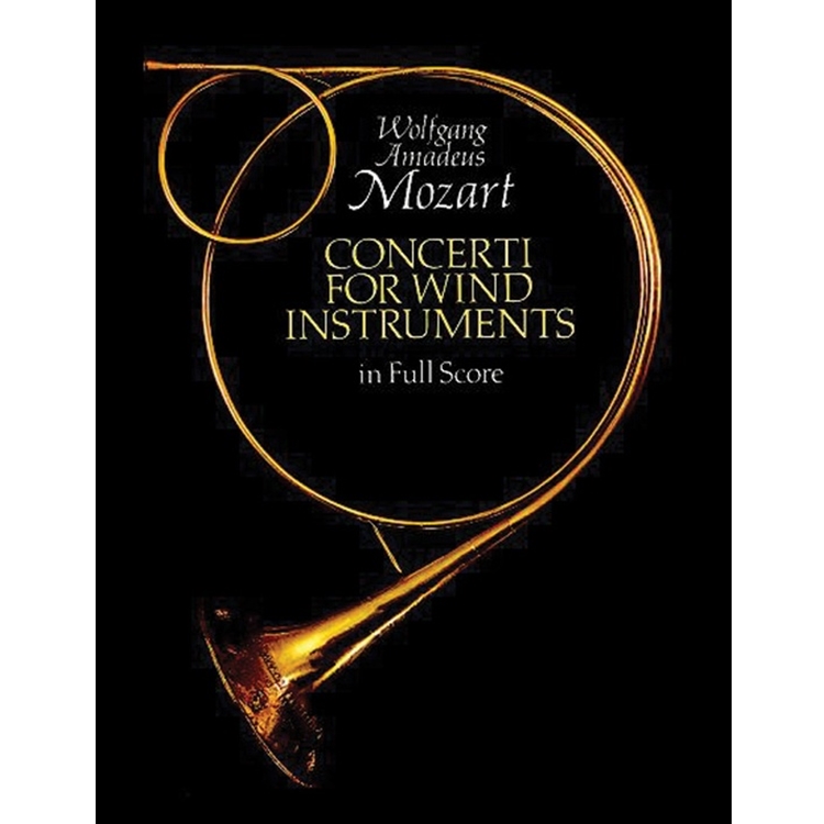 Concerti for Wind Instruments in Full Score – Dover Publications
