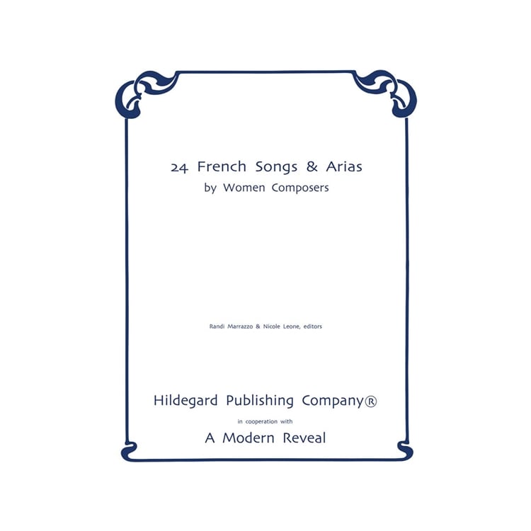 24 French Songs and Arias by Women Composers - Vocal Anthology