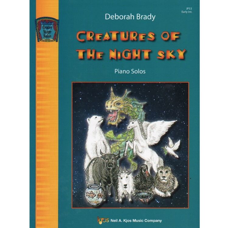 Groth Music Company - Creatures of the Night Sky - Piano