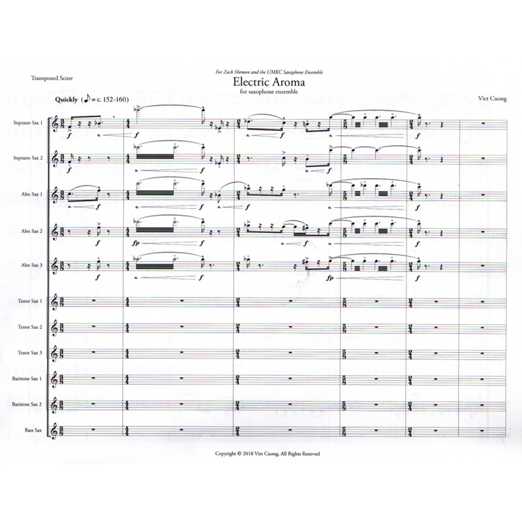 Electric Aroma - Sax Ensemble