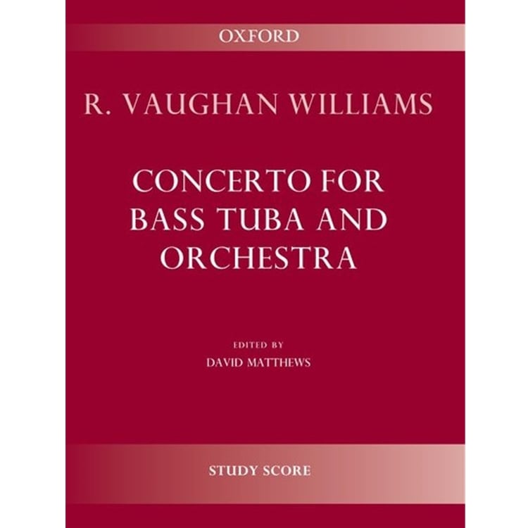 Concerto for Bass Tuba and Orchestra - Study Score