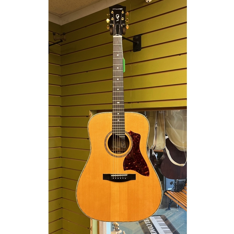 Consigned Devenport Dreadnought Acoustic Guitar Janet 115 with Hardshell Case