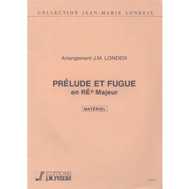 Prelude and Fugue in Db Minor - Saxophone Quartet (SATB)
