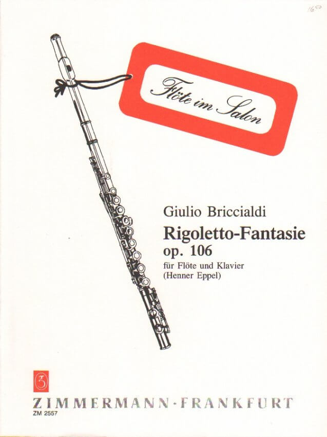 Rigoletto Fantasy, Op. 106 - Flute and Piano