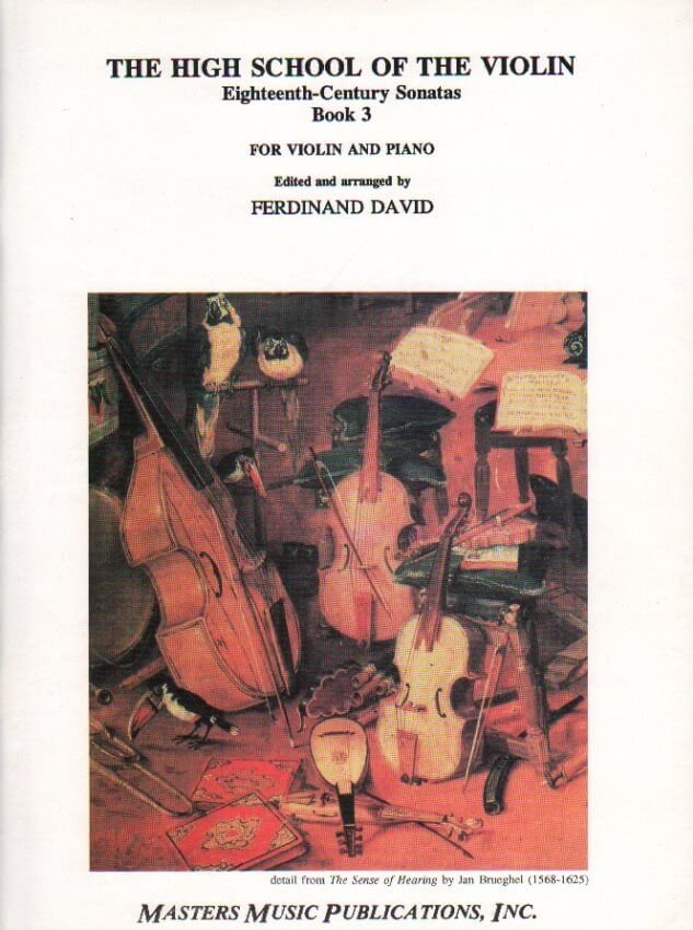 Hihg School of the Violin, Book 3 - Violin and Piano