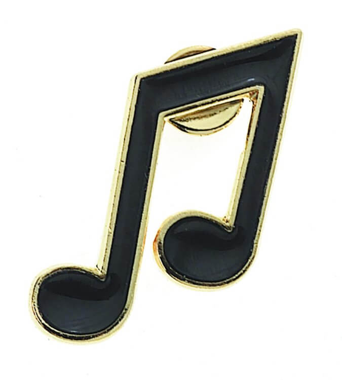 Groth Music Company - Eighth Notes Pin Groth Music Company - Eighth Notes Pin